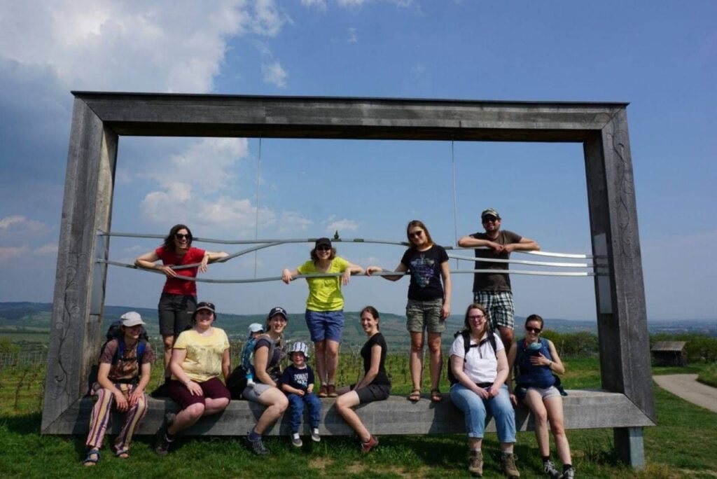 A group of people posing for a picture