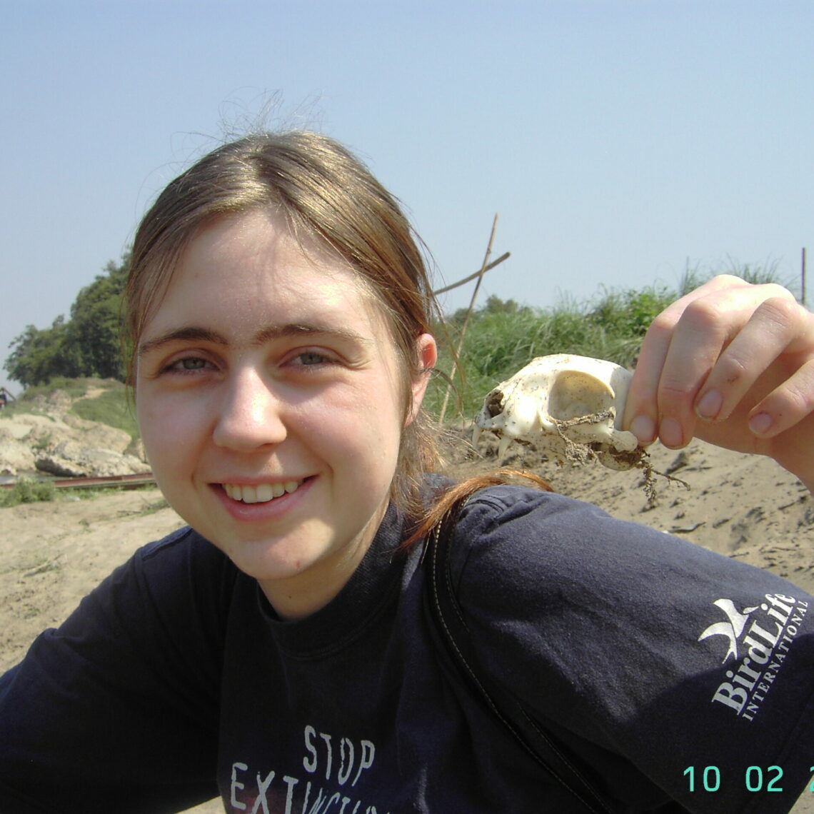 A person posing for the camera